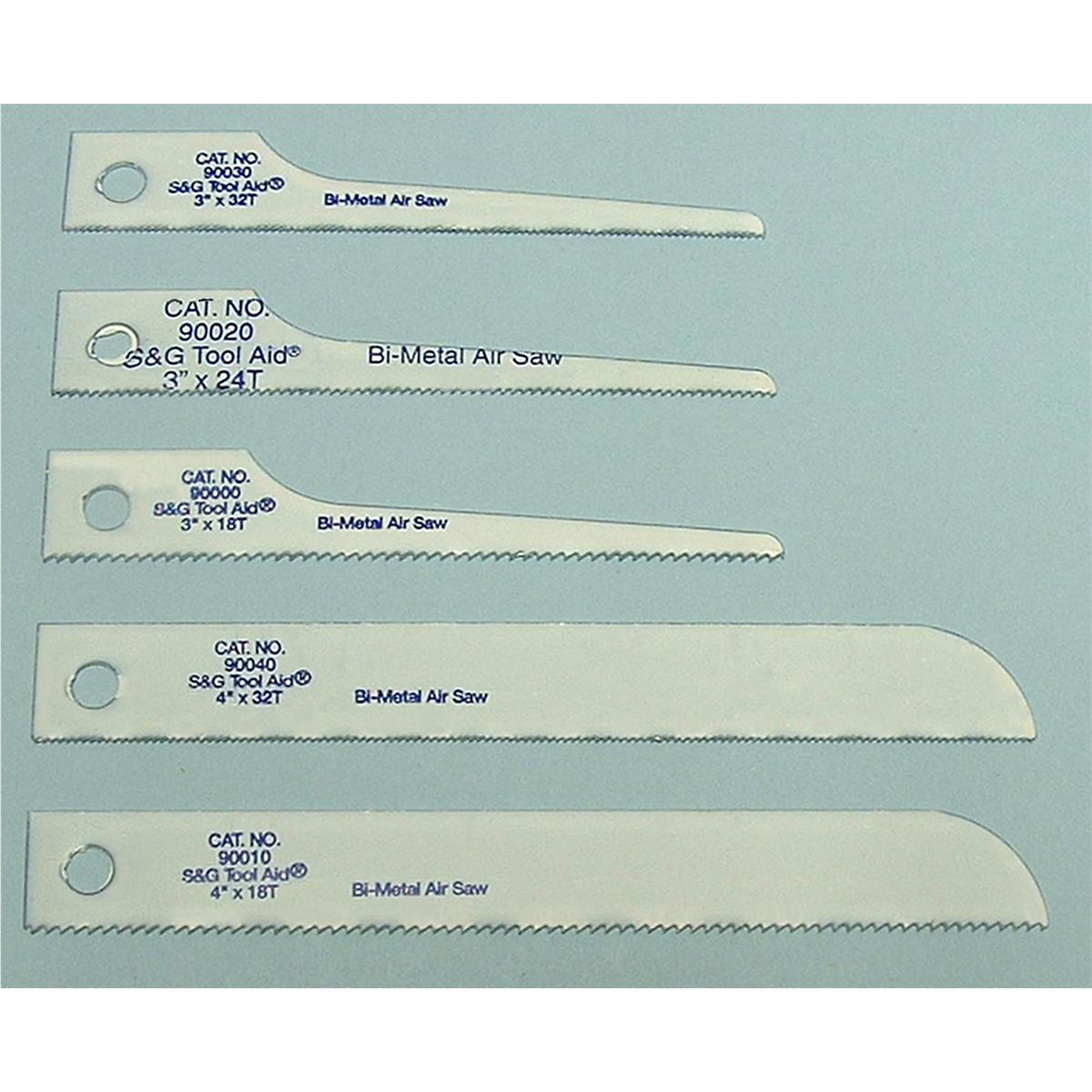 SG Tool Aid Saw Blade Assortment — 5-Piece, Model# SGT90050